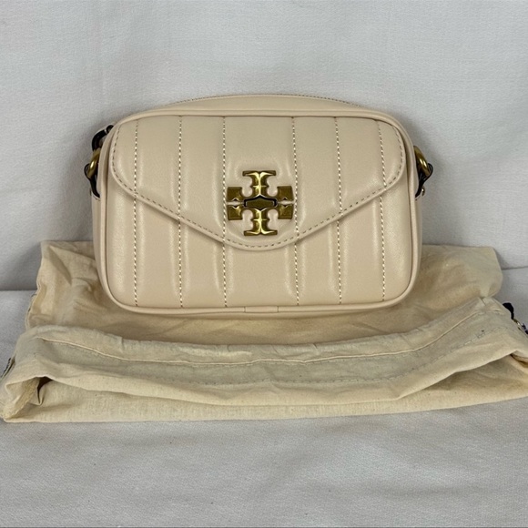 NWT Tory Burch Mini Kira Camera Bag in Brie - Picture 3 of 8